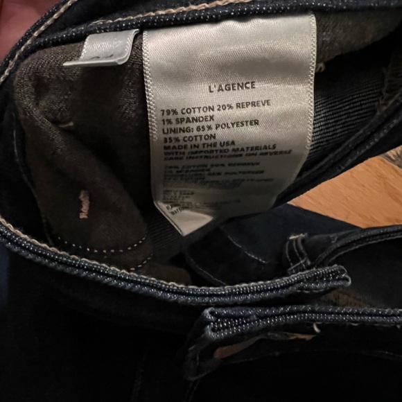 L’Agence Bell Jean in Dark Wash - Picture 4 of 5